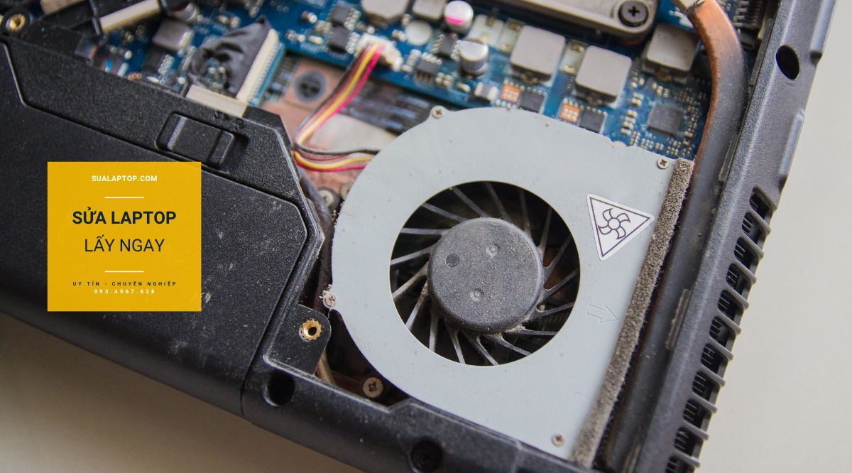 Sửa lỗi quạt laptop gây ồn nhanh chóng tại nhà