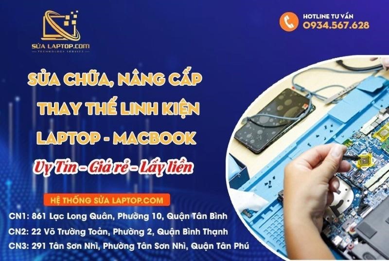 Sửa laptop lấy ngay HCM.