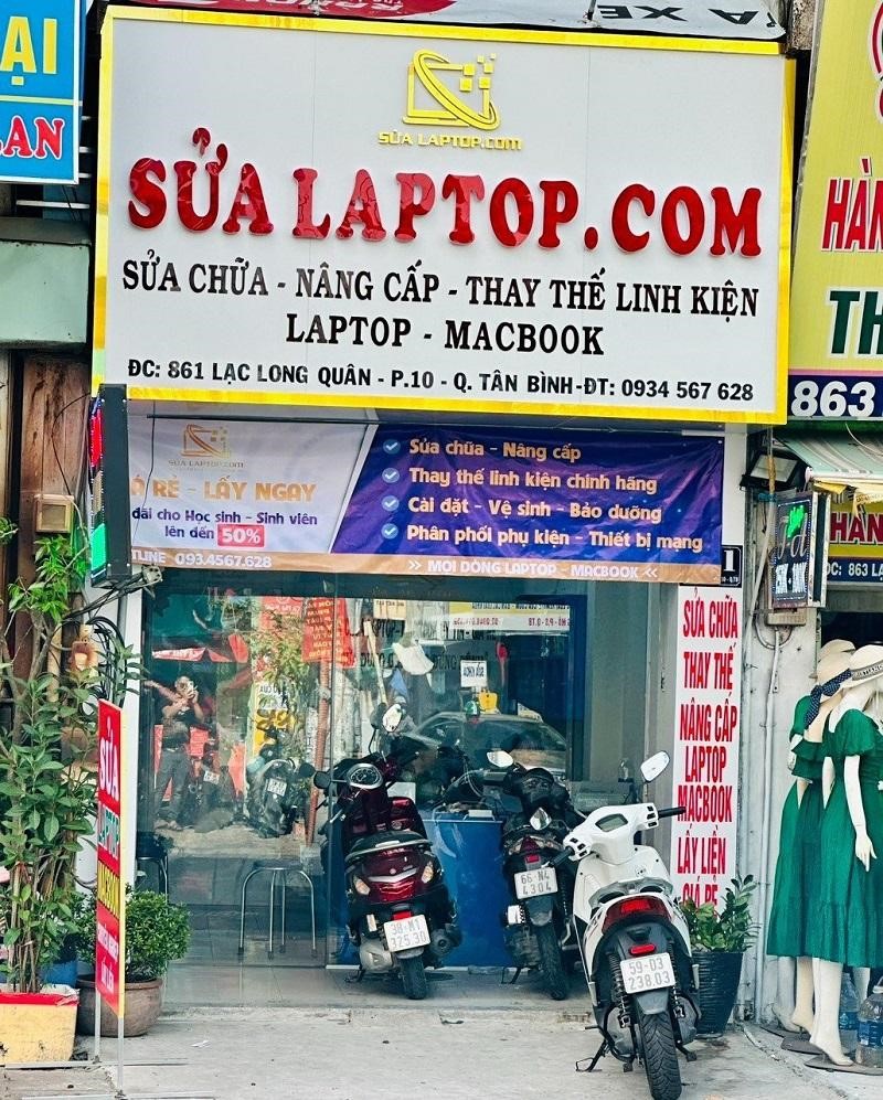 Dịch vụ sửa laptop Quận Tân Bình tại Sualaptop.com uy tín.