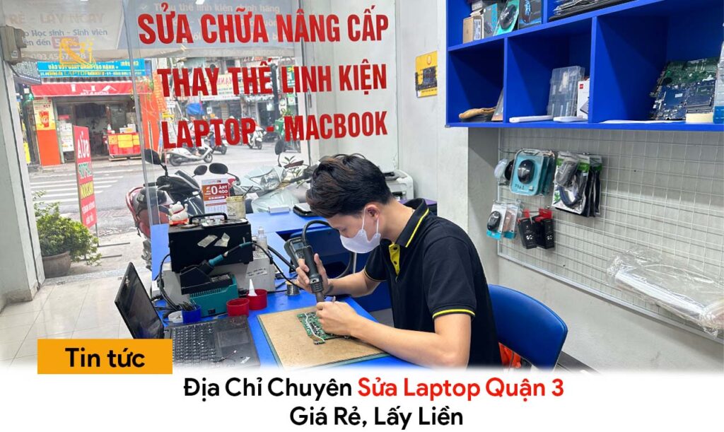 sửa laptop quận 3